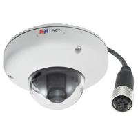

ACTi E922M Outdoor Mini Dome Camera with Basic WDR, M12 Connector & Fixed Lens, 10MP, 4K, 1920x1080, 30fps, H.264 HP, MJPEG, PoE