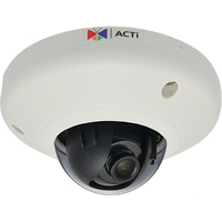 

ACTi E93 5MP Indoor IP Mini Dome Camera with Basic WDR & Fixed Lens, 1920x1080, 30fps, H.264, MJPEG, PoE