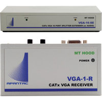 

Apantac VGA-16-SE Extender/Splitter and 16x VGA-1-R Receivers Set, Extends Up to 3000' Distance