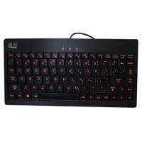 

Adesso AKB-110EB SlimTouch 110 3-Color 87 Keys Illuminated Mini Wired Keyboard