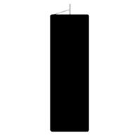 

Advantage Gripware 24x72" Cutter, Solid Super Black Light Blocking Material with Frame