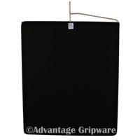 

Advantage Gripware 24x36" Flag, Solid Super Black Light Blocking Material with Frame