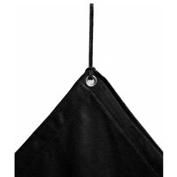 

Advantage Gripware 8x8' Double Net with Ties and Rag Bag, Black