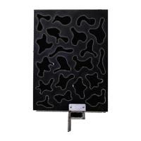 

Advantage Gripware 24x36" Black Wood Cucoloris (Cookies) with Stainless Steel Bracket and Pin