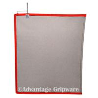 

Advantage Gripware 24x36" Double Net, Black Fabric Open End Scrim.
