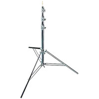 

Avenger High 9.84' Steel-Baby 30 Stand with One Lazy Leg / 5/8" Mounting Stud, 3 Riser, 4 Sections, Silver Chrome