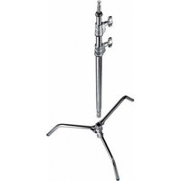 

Avenger High 5' Detachable C-Stand 16 with 5/8" Mounting Stud, 2 Riser, 3 Sections, Silver Chrome