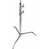 

Avenger High 5.75' C-Stand 18 with 5/8" Mounting Stud, 2 Riser, 3 Sections, Silver Chrome