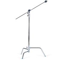 

Avenger 10.76' C-Stand 33 Kit with Sliding Leg, 40" Extension Arm / 2.5" Grip Head 3 Sections, 2 Risers, Chrome