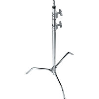 

Avenger 40" Lightstand, 10' Double Riser C-Stand with One Sliding Leg, Chrome Steel.