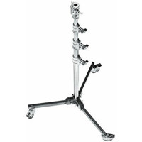 

Avenger 11.15' Roller Stand 34 Folding Base, 5 Sections, 4 Risers, Chrome