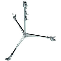 

Avenger High 11.81' Roller Light Stand 36 with Low Base, 3 Sections, 2 Risers, Chrome Steel