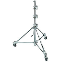 

Avenger 15.3' Strato Safe 47 Stand with Braked Wheels, 3 Sections, 2 Risers, Chrome Steel