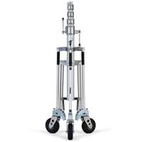 

Avenger 19.8' Long John Silver Stand with Foam Filled Braked Wheels, 5 Sections, 4 Risers