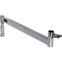 

Avenger Chrome Junior Offset Arm with a 1 1/8" pin and a 1 1/8" socket.