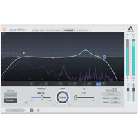 

Apogee Electronics ModEQ 6, FX Rack 6-Band Visual Equalizer Plug-In, Version 1, Download