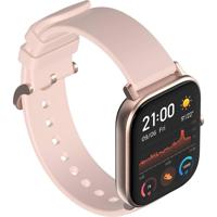 

AmazFit GTS Smartwatch with AMOLED Display & Silicone Band, Pink