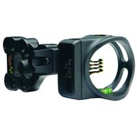 

Apex Gear Bone Collector Accu-Strike 4 Pin Bow Sight with Light, 0.019" Diameter Black