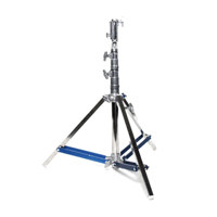 

American Grip Low Combo Heavy Duty 2 Riser Stand for Reflector and Lamp, 1x22" Rocky Mountain Leg, 67" Maximum Height