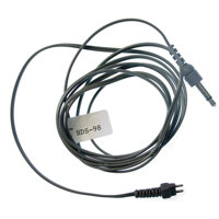 

Audio Implements HDS-98 5' "D" Straight Mono Cord with 1/8" Mini Plug, Gray