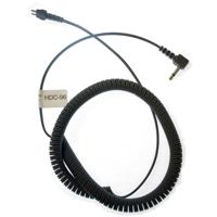 

Audio Implements HDC-96 Cord "D" Coiled with 3/32" 90 Degree (2.4mm) Sub-Mini Plug