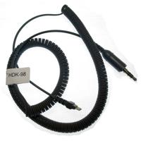 

Audio Implements HDK-98 Cord Coiled with Threads (3.5mm) 1/8" Plug for Motorola