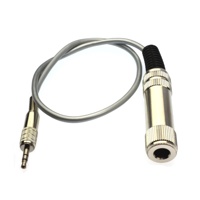 

Audio Implements Sub-Mini Plug to 1/4 Female End for Cellphones