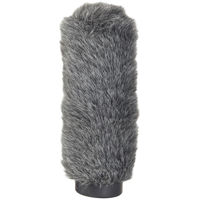 

Airo by K-Tek Fuzzy Windscreen 1 for Shotgun Microphones, Black & Gray