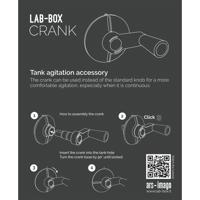 

ars-imago LAB-BOX Additional Crank, Black