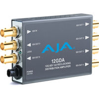 

AJA 1x6 12G HD/SD SDI Reclocking Distribution Amplifier