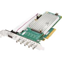 

AJA Corvid 88 8-Channel 3G-SDI Low Profile High Density Input/Output Card without Fan, 2 Gen PCIe, Raster Independent Channels, 4K Capable, Short PCIe Bracket