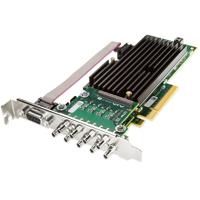 

AJA Corvid 88 8-Channel 3G-SDI Standard Profile High Density Input/Output Card without Fan, 2 Gen PCIe, Raster Independent Channels, 4K Capable, Tall PCIe Bracket, 5x Mini-BNC to Full-Size BNC Cable Adapter