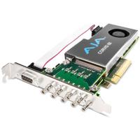 

AJA Corvid 88 8-Channel 3G-SDI Standard Profile High Density Input/Output Card, 2 Gen PCIe, Raster Independent Channels, 4K Capable, Tall PCIe Bracket, 9x Mini-BNC to Full-Size BNC Cable Adapter