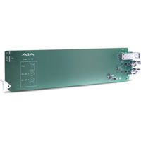 

AJA OG-FIBER-R-MM openGear 1-Channel Multi-Mode LC Fiber to 3G-SDI Receiver