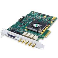 

AJA Corvid 24 4-Lane PCIe Card with 4-In/4-Out or Single 4K/3G/HD/SD SDI I/O, 2x LTC, Genlock, 2x RS-422, 2x Mixer/Keyer, No Cable
