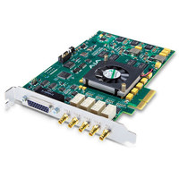 

AJA PCIe Gen 2.0 4x Card for 8/10-bit Uncompressed with 4 Independent Channels I/O Digital 3G, HD, SD-SDI I/O