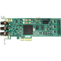 

AJA Low-Profile Version of Corvid, No RS-422, PCIe 4x Card for 8/10-Bit Uncompressed Digital SD, HD I/O
