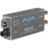 

AJA FiDO-2R Dual Channel Fiber to SDI Converter