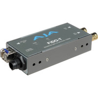 

AJA FiDO-T Single-channel SD/HD/3G SDI to Optical Fiber Converter with Looping SD/HD/3G SDI Output
