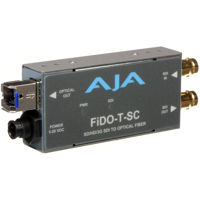 

AJA FiDO-T-SC Single Channel Optical Fiber SDI to SC Fiber Converter with Looping SDI Output