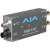 

AJA FiDO-T-ST Single Channel Optical Fiber SDI to ST Fiber Converter with Looping SDI Output