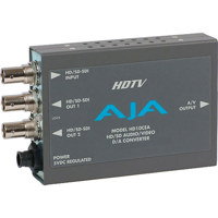

AJA HD10CEA SDI/HD-SDI to Analog Audio/Video Converter - PLEASE NOTE: POWER SUPPLY SOLD SEPARATELY