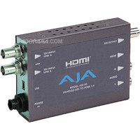 

AJA Hi5 3D Mini Converter - 3G/HD-SDI Multiplexer to HDMI 1.4a and SDI Video and Audio Converter, Includes Universal Power Supply