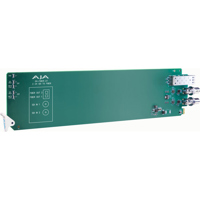 

AJA OpenGear Two-Channel 3G-SDI to Fiber Converter, Takes 2 Slots