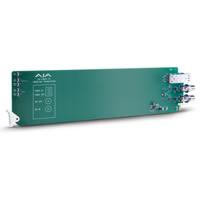 

AJA openGear 1-Channel SDI/Fiber to Fiber/SDI Transceiver, Requires 2x Slots in Frame