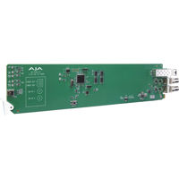 

AJA OG-FIDO-2T openGear 2-Channel 3G-SDI to Multi-Mode LC Fiber Transmitter, DashBoard Support
