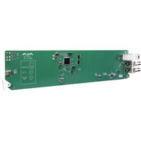 

AJA OG-FIDO-T openGear 1-Channel 3G-SDI to Multi-Mode LC Fiber Transmitter, DashBoard Support