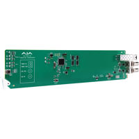 

AJA OG-FIDO-TR openGear 1-Channel 3G-SDI/LC Multi-Mode LC Fiber Transceiver, DashBoard Support