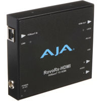 

AJA RovoRx-HDMI UltraHD/HD HDBaseT Receiver with Integrated HDMI Video and Audio Outputs