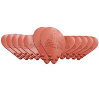 

Acoustik Attak Ambush Guitar Pick, Red, 12-Pack
